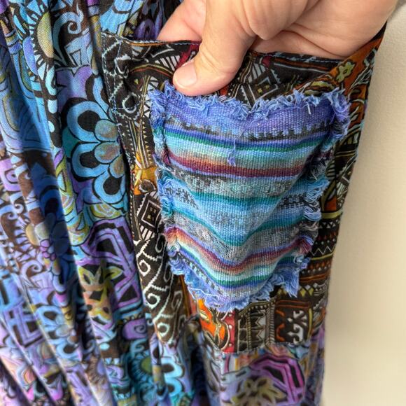 URU rayon dress‎ hand dyed - Picture 4 of 13